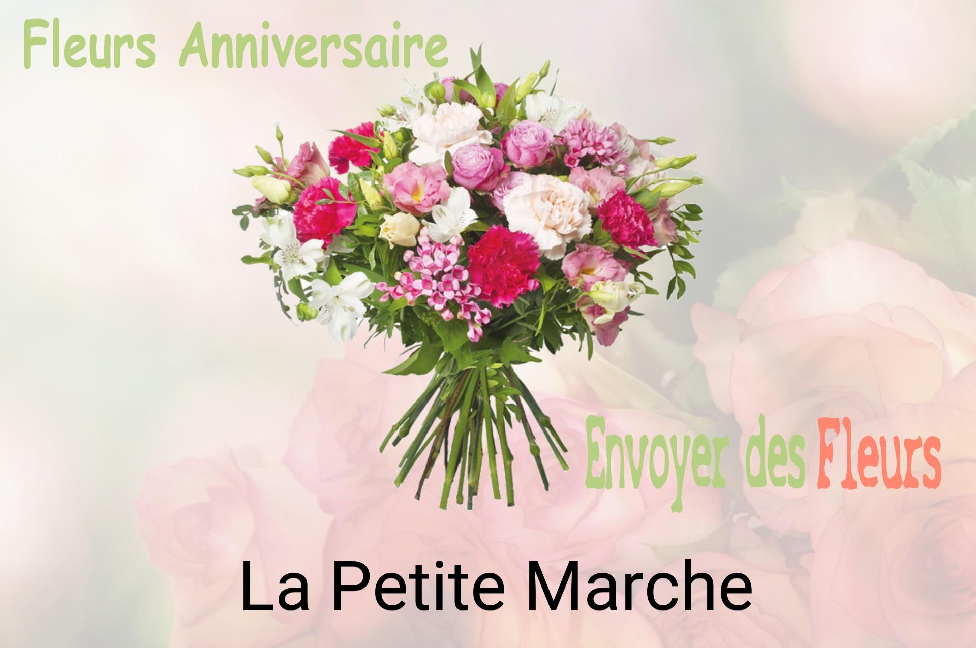 Bouquet de fleurs d’anniversaire livré à La Petite-Marche