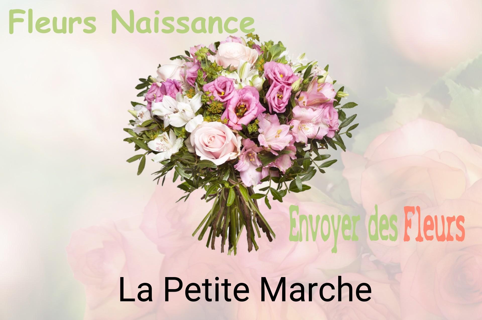 Bouquet de fleurs de naissance livré à La Petite-Marche